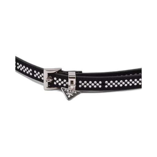 Suede belt