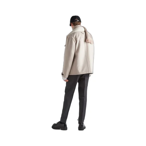 Cashmere blouson jacket