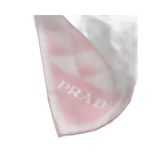 Printed twill scarf