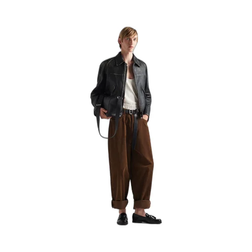 Nappa leather jacket
