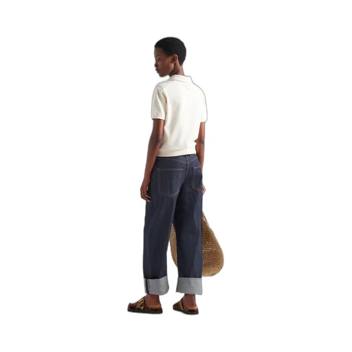 Fleece polo shirt