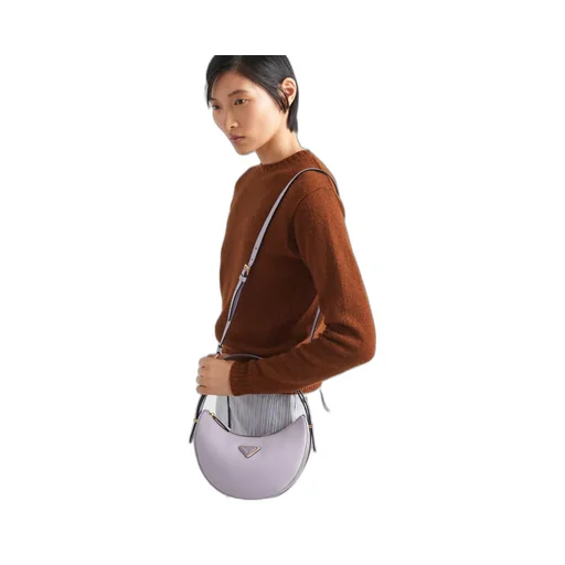Prada Arqué leather shoulder bag