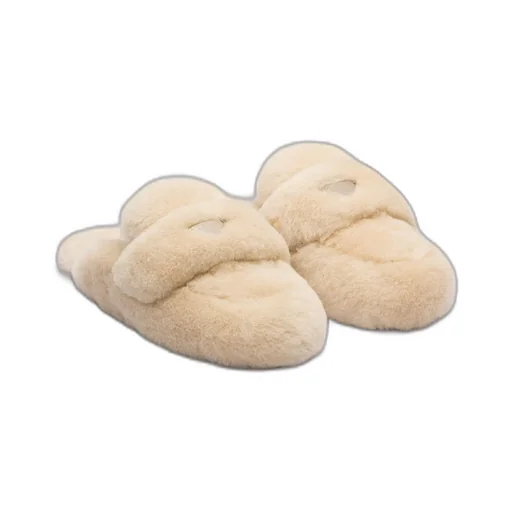 Shearling mules