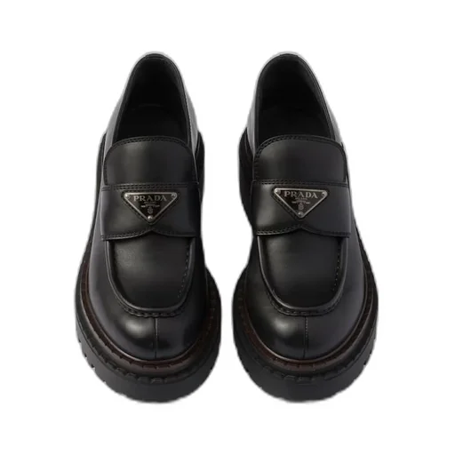 Leather loafers