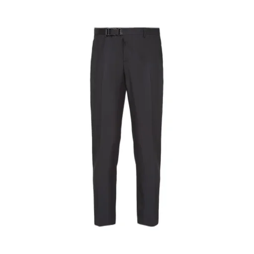 Wool and mohair pants