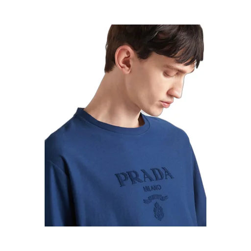 Technical cotton T-shirt