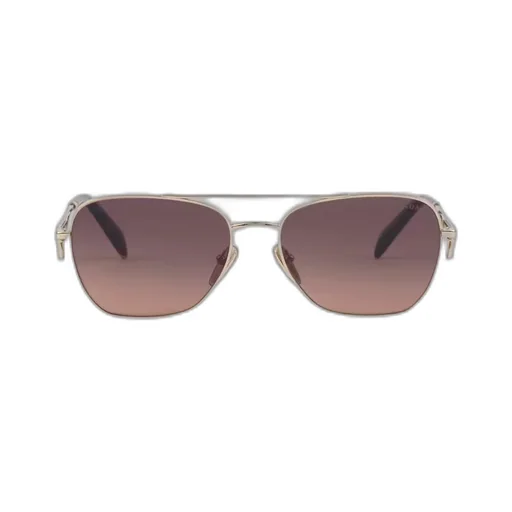 Sunglasses with triangle logo