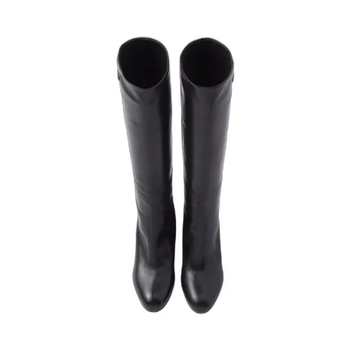 Leather boots
