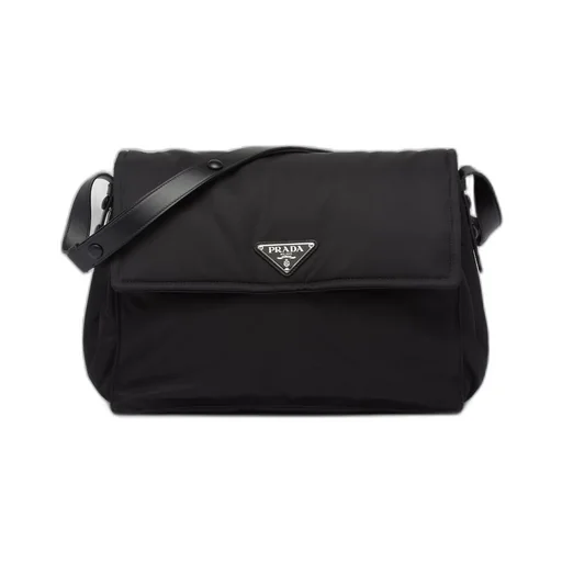 Re-Nylon large padded shoulder bag