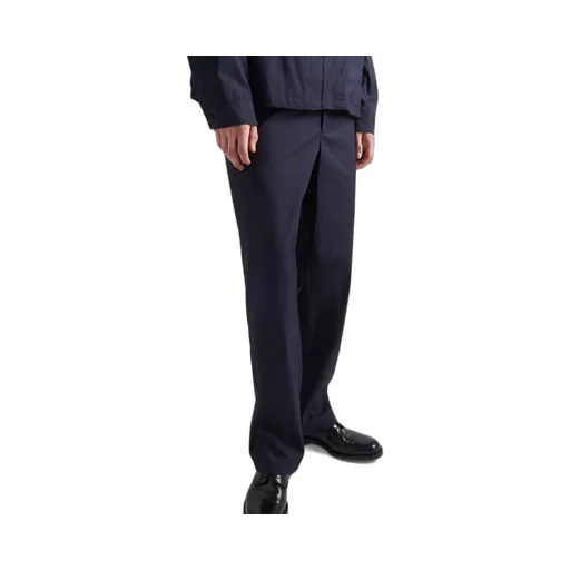 Stretch poplin pants