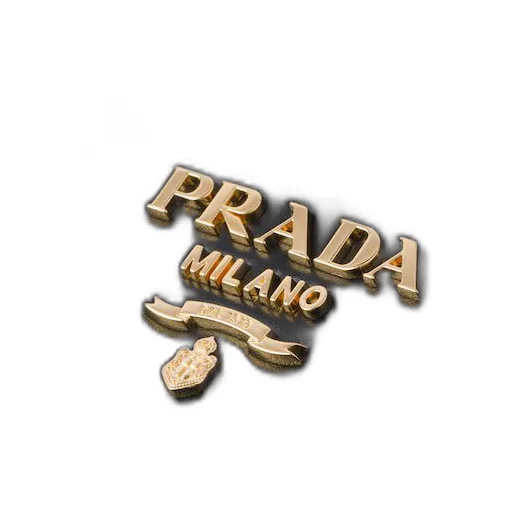 Mini Prada Symbole leather bag with stitching