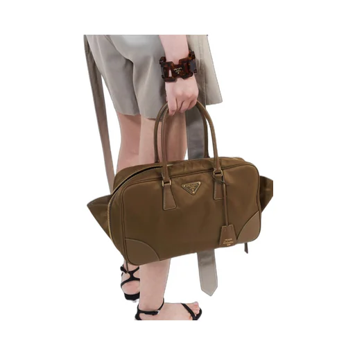 Prada Re-Edition 1978 large Re-Nylon and Saffiano leather two-handle bag