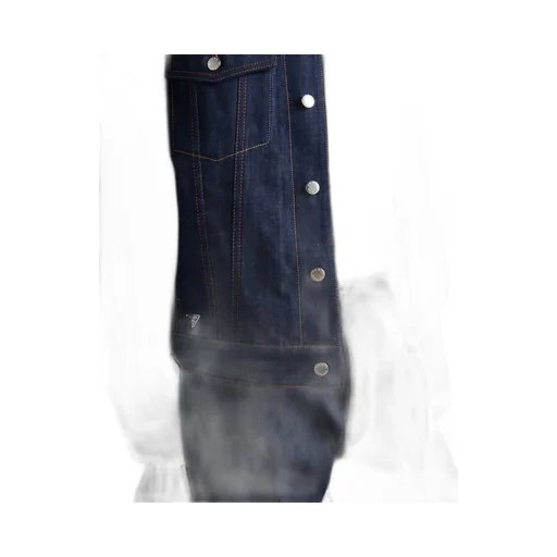 Selvedge denim blouson