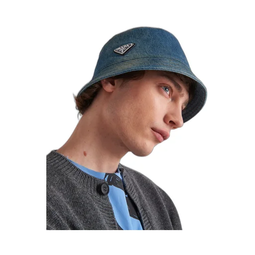 Denim bucket hat