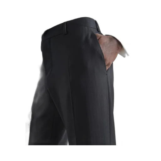 Single-breasted wool suit