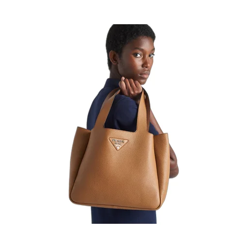 Large leather tote