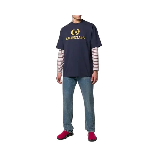 Logo Round Neck Short T-Shirt
