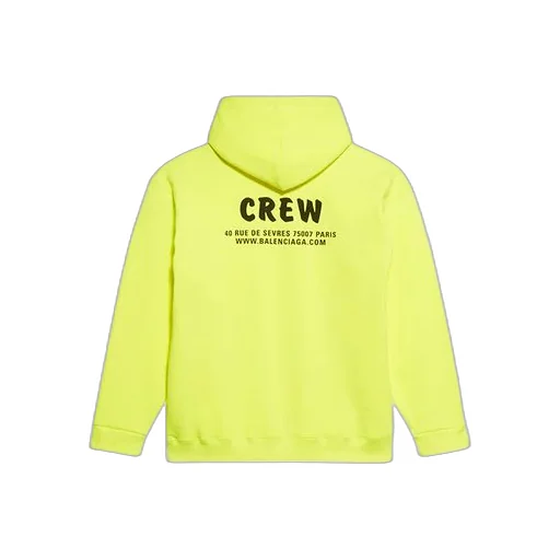 Crew Print Hoodie