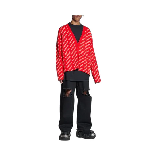 Mini Allover Logo Cardigan