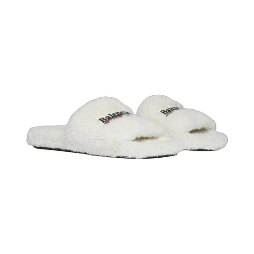 Furry Slide Sandal