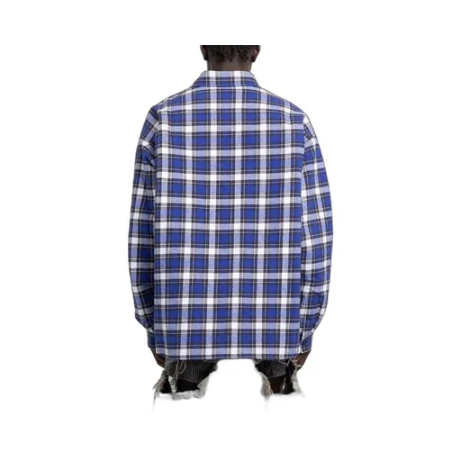 Checkered Flannel Padded Shirt