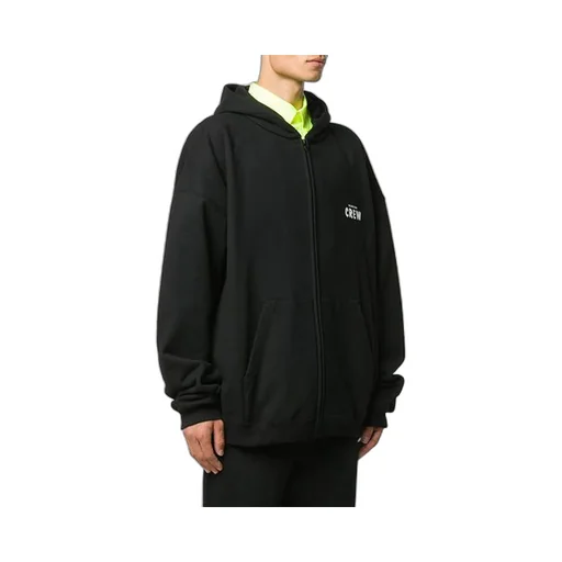 Crew Print Hoodie