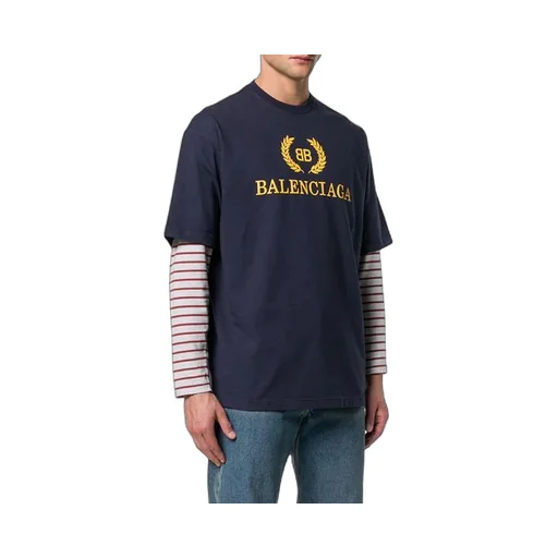 Logo Round Neck Short T-Shirt