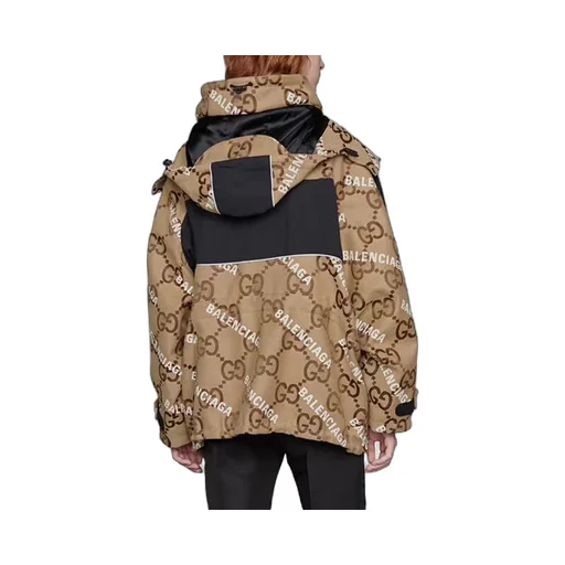 Gucci x The Hacker Project Jumbo GG Jacket  676426-ZAH7K-