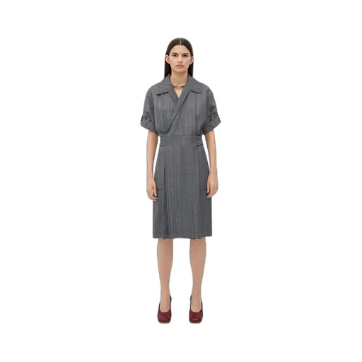 Viscose And Silk Dress