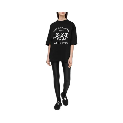 Athletes Print T-Shirt