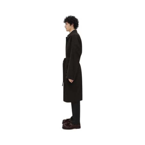Cotton Silk Parka With Check Lining