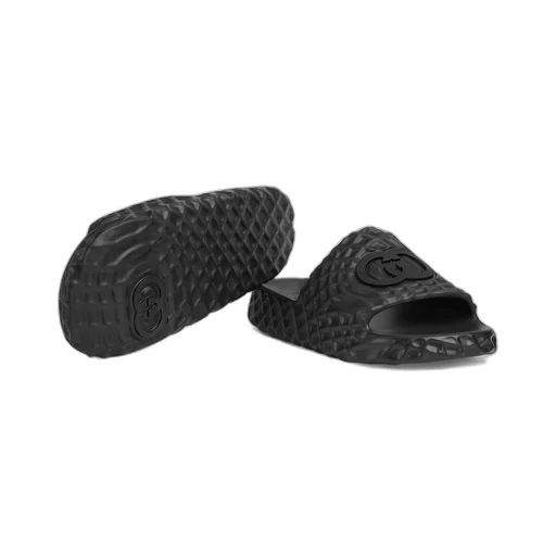 Men's Interlocking G slide sandal
