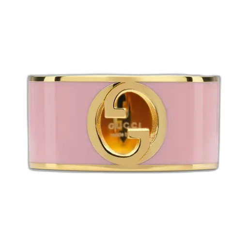 Gucci Blondie wide enamel ring