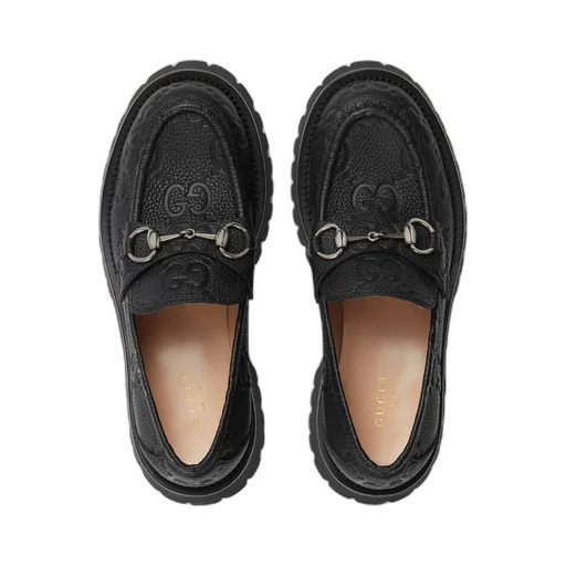Women's GG lug loafer with Horsebit