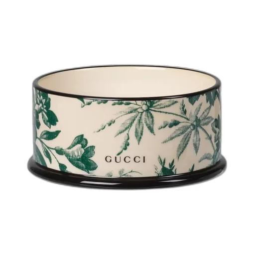 Small Herbarium print pet bowl