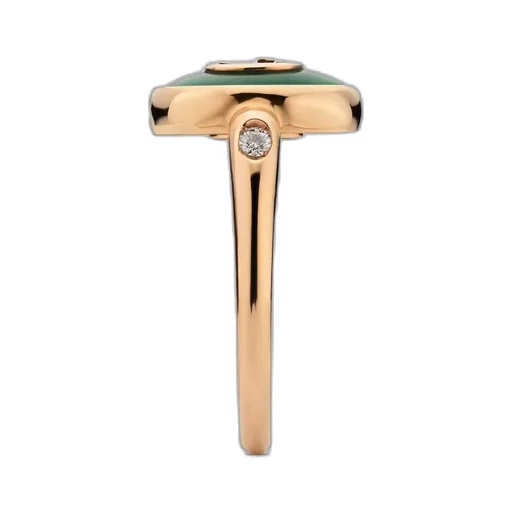 Gucci Interlocking 18k ring