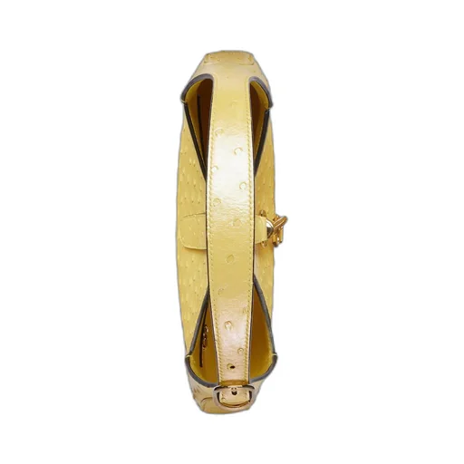 Gucci Jackie ostrich shoulder bag