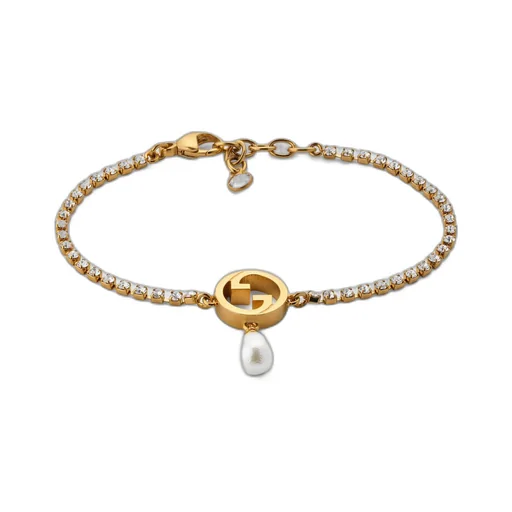 Gucci Blondie crystal bracelet
