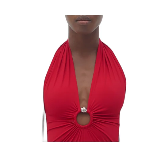 Knot Stretch Nylon Swimsuit