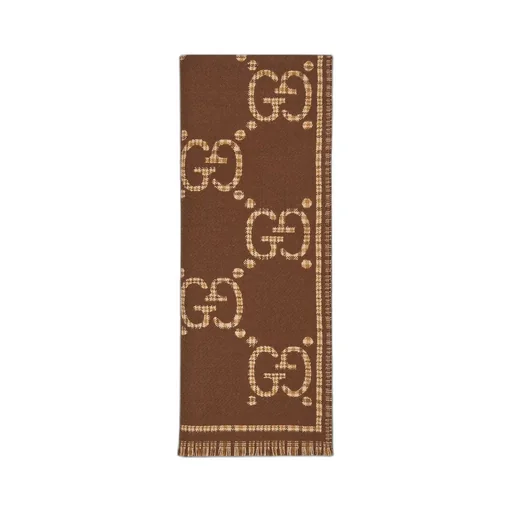 GG wool scarf