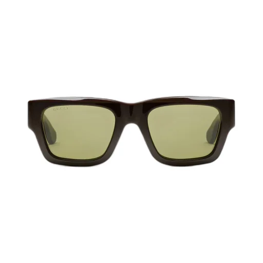 Rectangular frame sunglasses