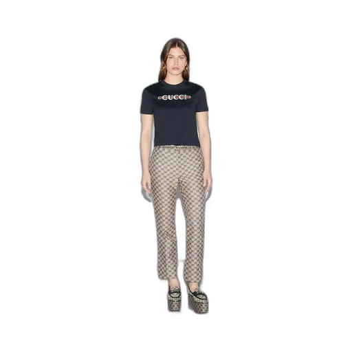 Gucci print cotton jersey T-shirt