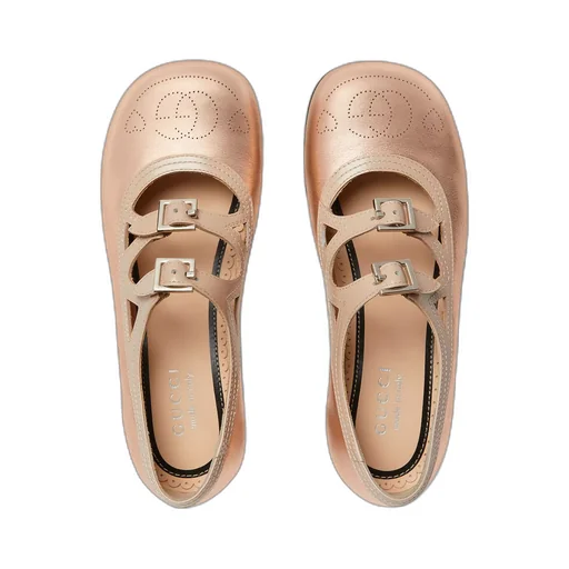 Children's Double G ballet flat