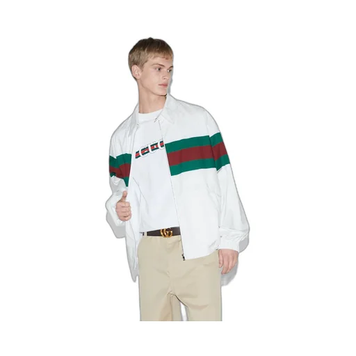 Cotton jersey T-shirt with Gucci print