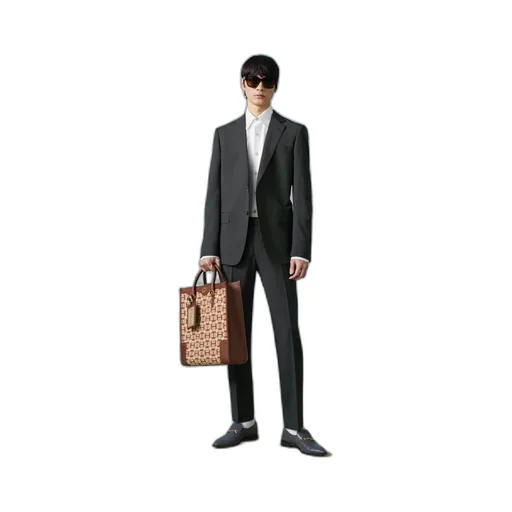 Wool mohair suit
