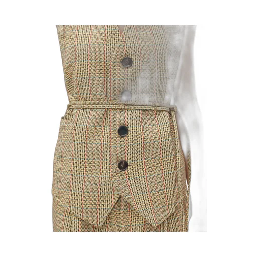 Prince Of Wales Wool Gilet