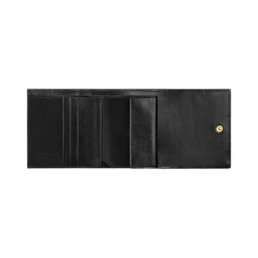 Cassette Tri-Fold With Origami Coin Purse