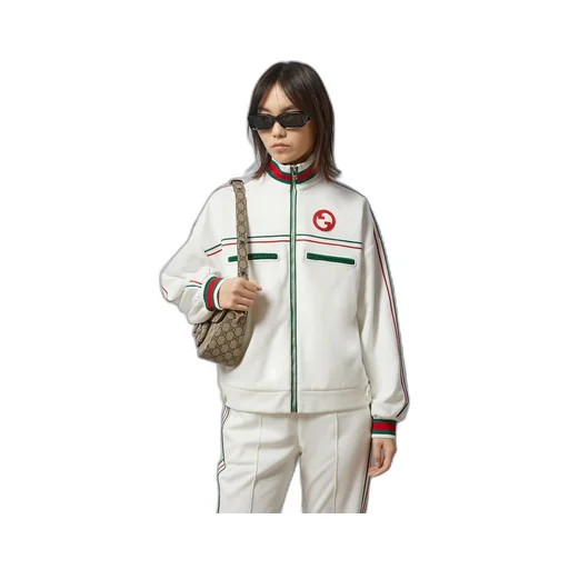 Technical jersey zip jacket with Web