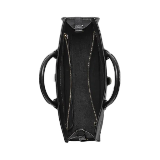 Medium tote bag with hook closure