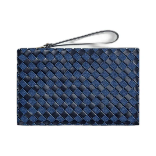Intrecciato 15 Medium Zipped Pouch